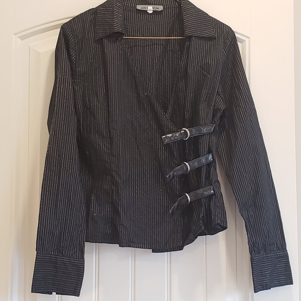 Black and white strip Jus De Pom Shirt